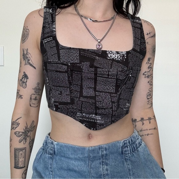 Reformation Raya Bustier Top size small - Picture 2 of 5